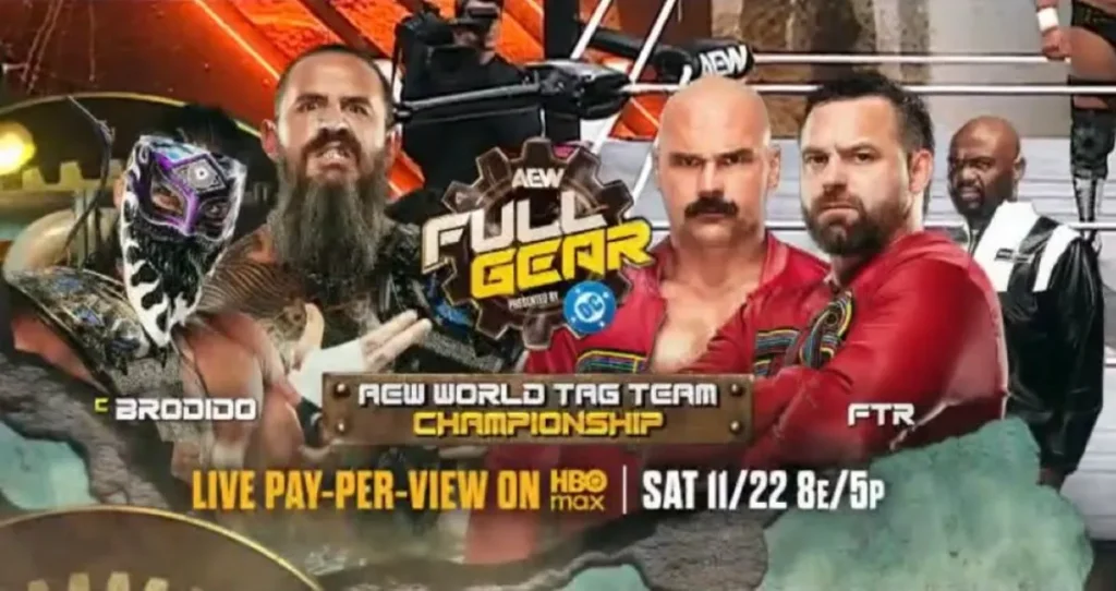 FTR retará a Brodido por el Campeonato Mundial por Parejas de AEW en Full Gear 2025