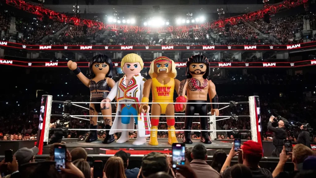 WWE llega a un acuerdo de colaboración con Playmobil WWE llega a un acuerdo de colaboración con Playmobil