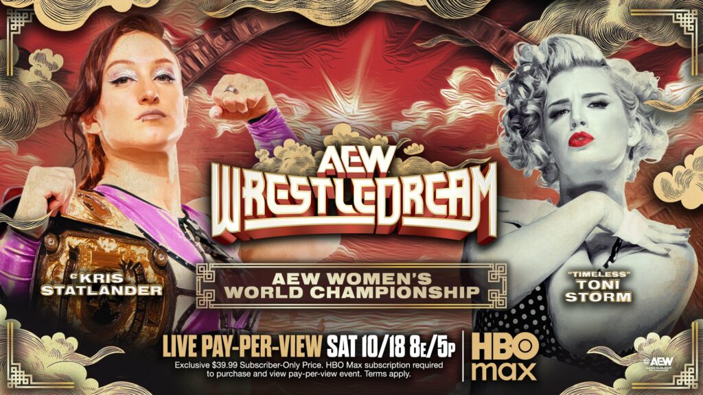 Apuestas AEW WrestleDream 2025: Kris Statlander vs. Toni Storm