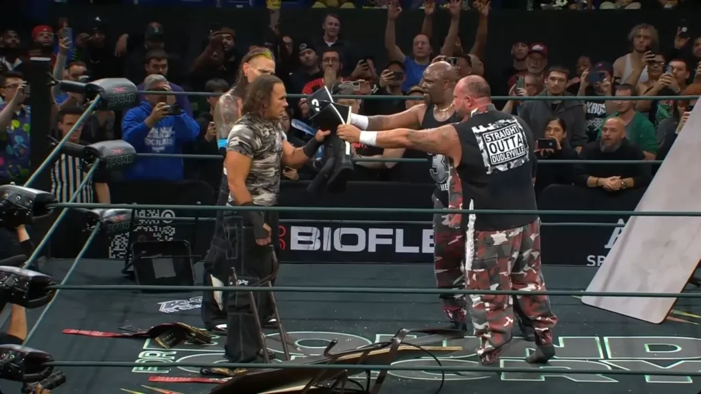 Matt y Jeff Hardy se sorprendieron tras el retiro de Team 3D en Bound For Glory 2025