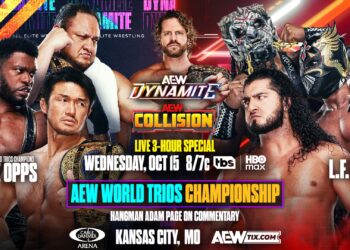 Resultados AEW Dynamite + AEW Collision 15 de octubre de 2025