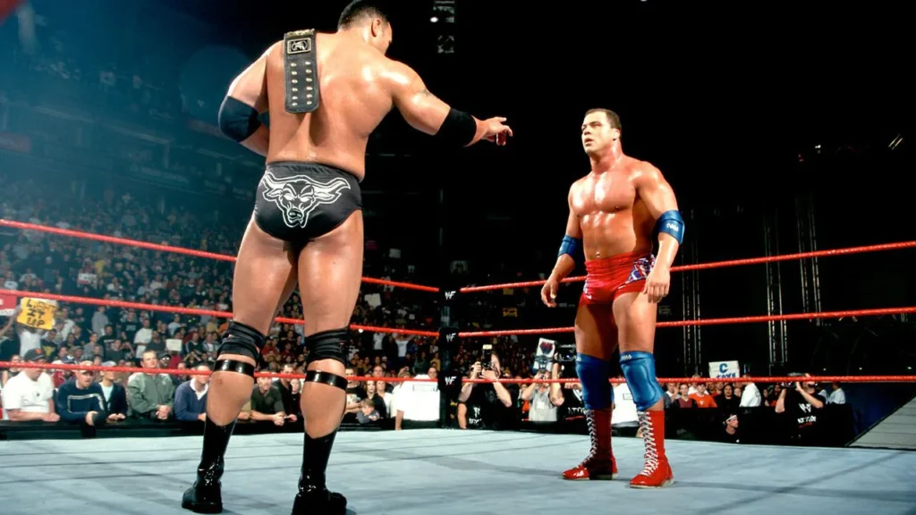 Kurt Angle, sobre The Rock: “Le estoy muy agradecido. Ha hecho mucho por mi carrera”