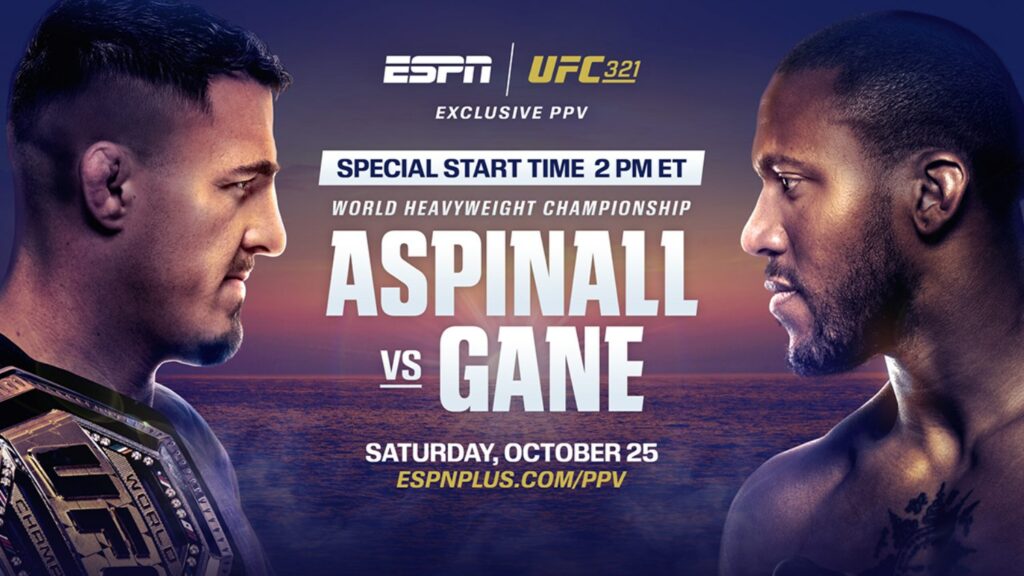Resultados UFC 321: Aspinall vs. Gane Resultados UFC 321: Aspinall vs. Gane