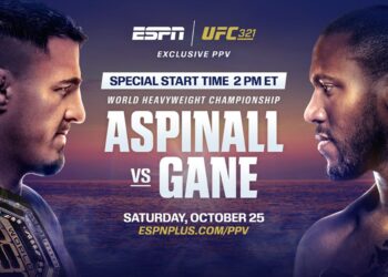 Resultados UFC 321: Aspinall vs. Gane