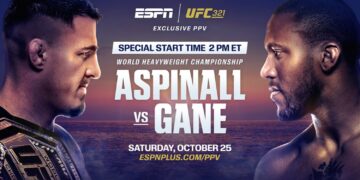 Resultados UFC 321: Aspinall vs. Gane Resultados UFC 321: Aspinall vs. Gane