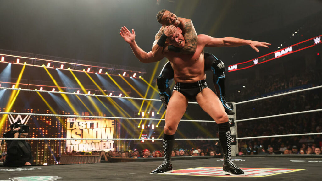 Carmelo Hayes reacciona a su derrota en el Last Time Is Now Tournament Carmelo Hayes reacciona a su derrota en el Last Time Is Now Tournament