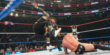 Jey Uso se muestra frustrado tras su derrota en Saturday Night’s Main Event