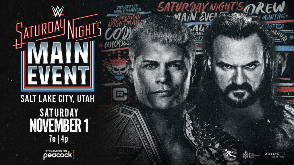 Resultados WWE Saturday Night’s Main Event 1 de noviembre de 2025