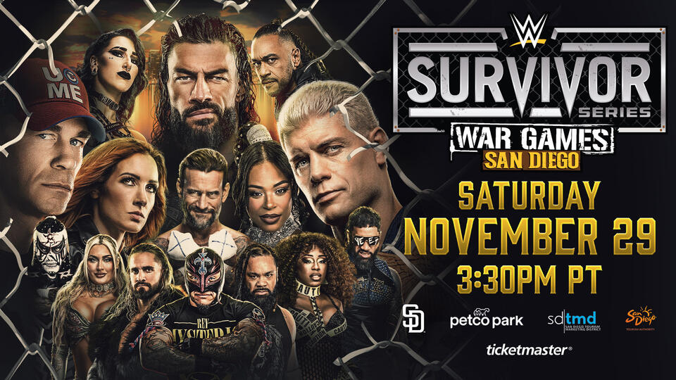 WWE Survivor Series WarGames 2025: póster oficial