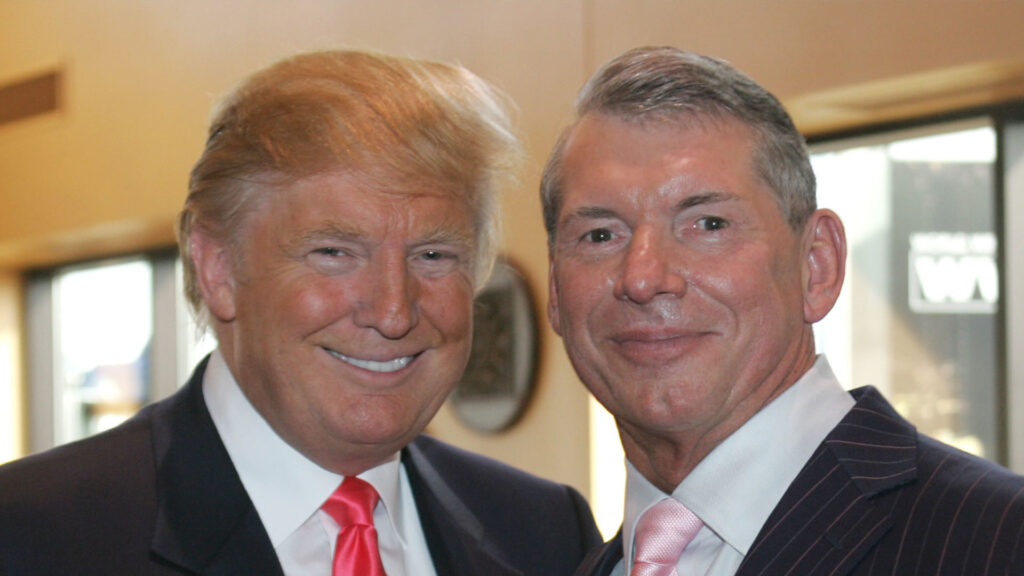 Donald Trump y Vince McMahon podrían estar presentes en el último combate de John Cena