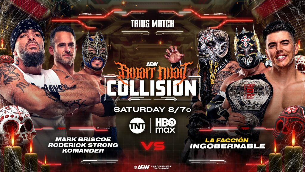 Previa AEW Fright Night Collision 1 de noviembre de 2025 Previa AEW Fright Night Collision 1 de noviembre de 2025