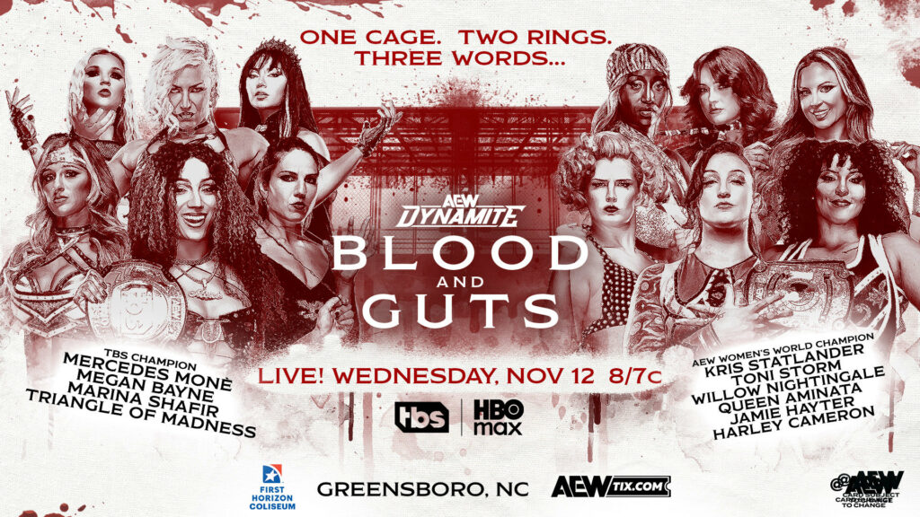 Confirmados los equipos del primer ‘Blood & Guts match’ femenino de la historia Confirmados los equipos del primer ‘Blood & Guts match’ femenino de la historia