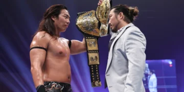 Konosuke Takeshita y Yota Tsuji se enfrentarán en un ‘Title vs. Title’ en NJPW Wrestle Kingdom 20