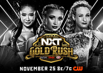 Cartelera WWE NXT Gold Rush 2025 (semana 2)