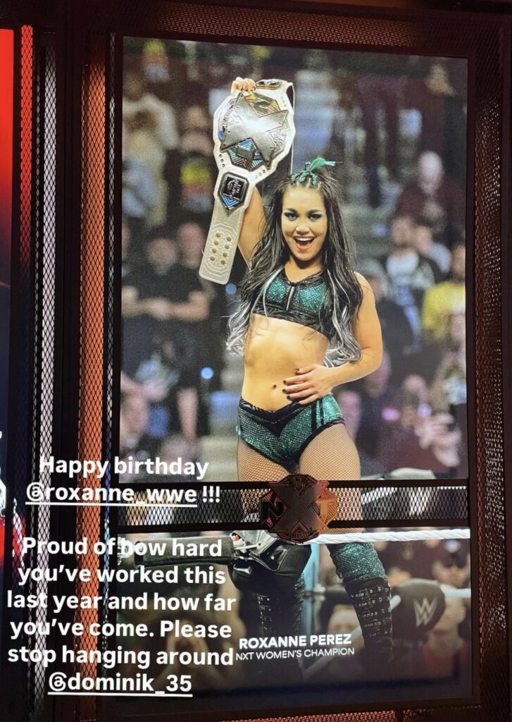 CM Punk felicita a Roxanne Perez por su cumpleaños: “Orgulloso por lo lejos que has llegado. Por favor, deja de juntarte con Dominik” CM Punk felicita a Roxanne Perez por su cumpleaños: “Orgulloso por lo lejos que has llegado. Por favor, deja de juntarte con Dominik”
