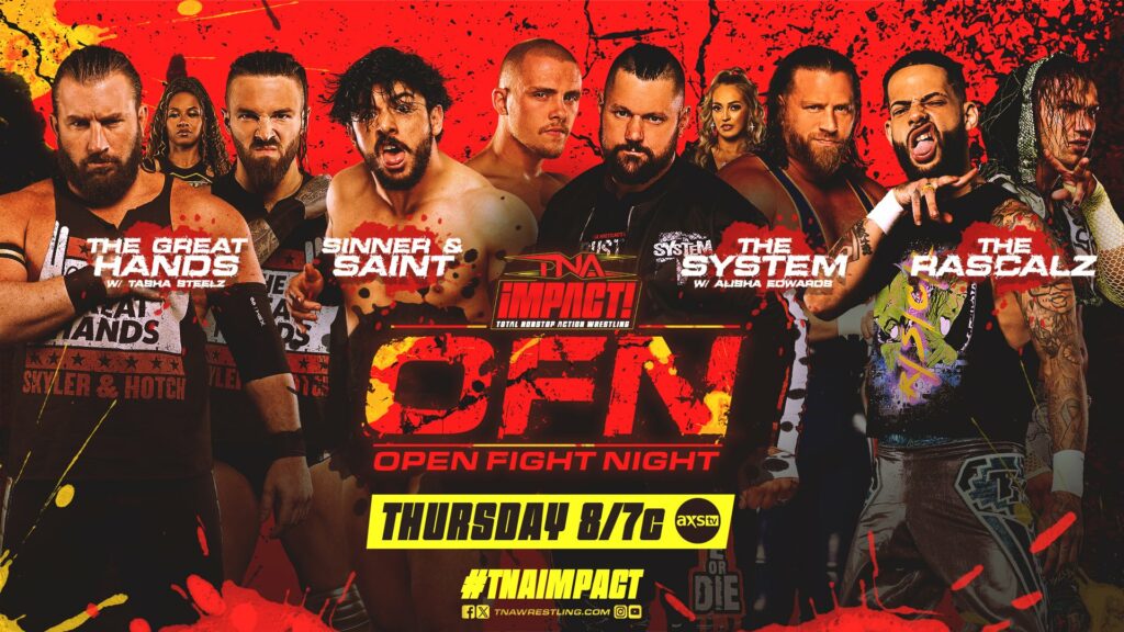 Previa TNA iMPACT Open Fight Night 6 de noviembre de 2025 Previa TNA iMPACT Open Fight Night 6 de noviembre de 2025