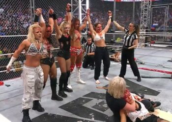 Triangle of Madness, Mercedes Moné, Megan Bayne y Marina Shafir ganan el primer ‘Blood & Guts Match’ femenino