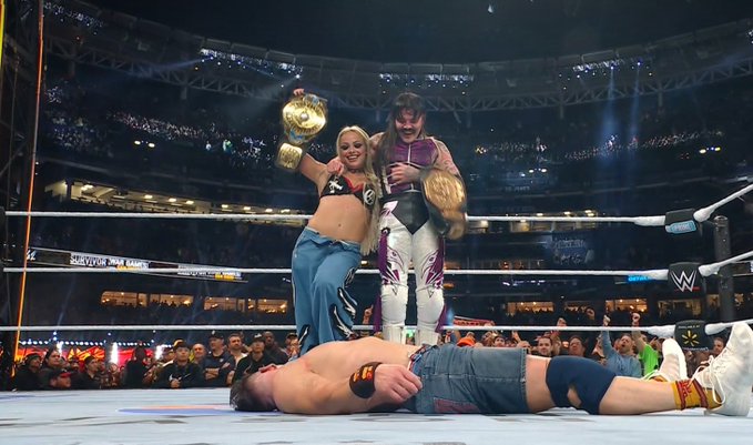 Liv Morgan regresa a WWE y ayuda a Dominik Mysterio a ganar el Campeonato Intercontinental
