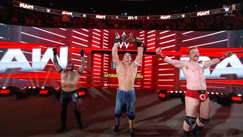 John Cena disputa su último combate oficial en WWE RAW John Cena disputa su último combate oficial en WWE RAW