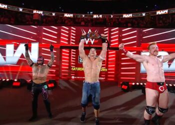 John Cena disputa su último combate oficial en WWE RAW