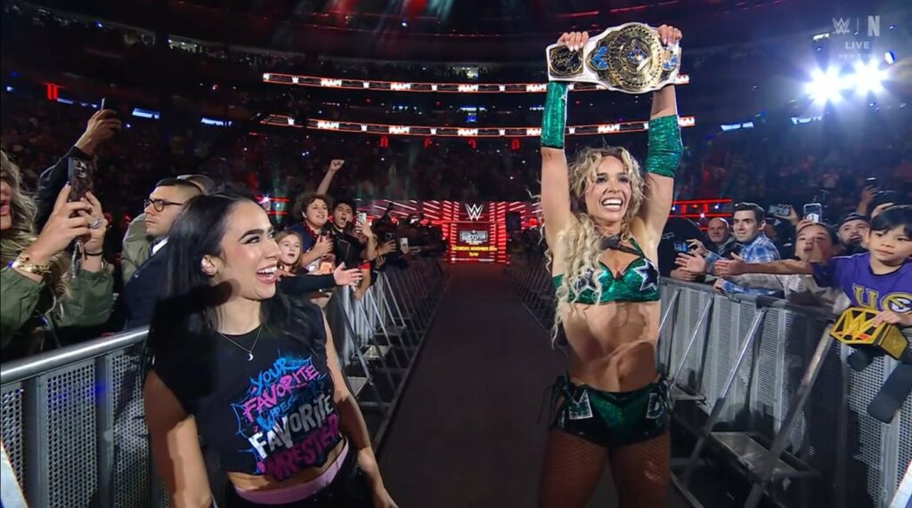 Maxxine Dupri gana el Campeonato Femenino Intercontinental con la ayuda de AJ Lee Maxxine Dupri gana el Campeonato Femenino Intercontinental con la ayuda de AJ Lee