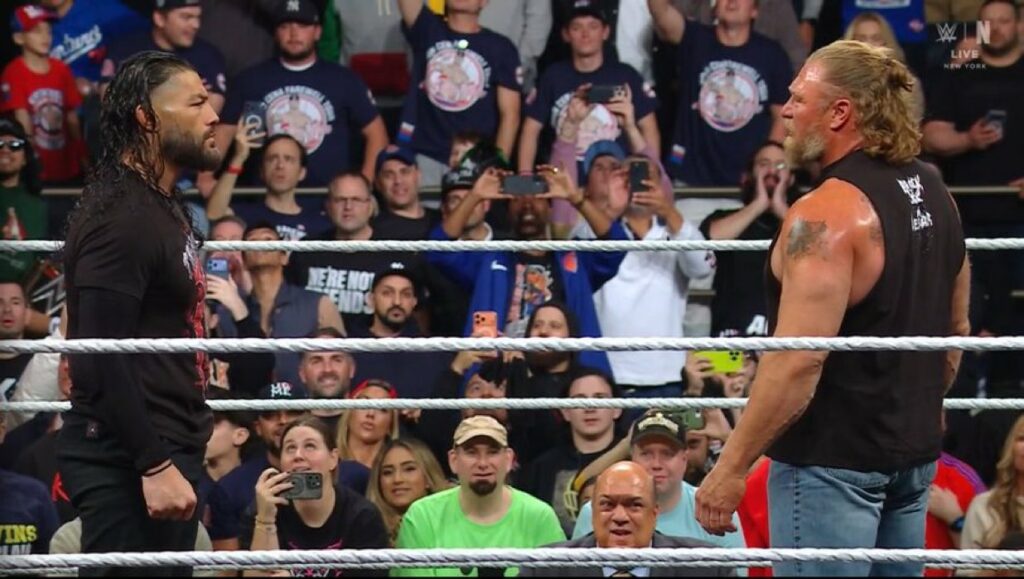 Roman Reigns y Brock Lesnar regresan en RAW y se unen al ‘WarGames match’ masculino 2025