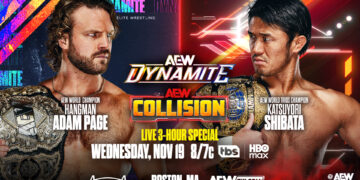 Resultados AEW Dynamite + AEW Collision 19 de noviembre de 2025