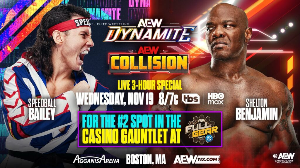 Previa AEW Dynamite + AEW Collision 19 de noviembre de 2025
