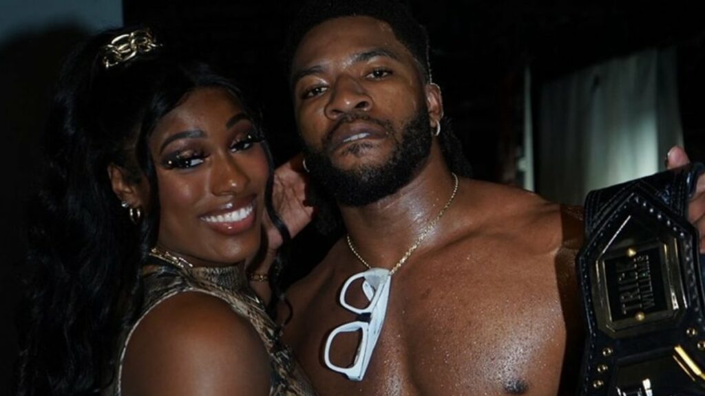 Trick Williams y Lash Legend anuncian su compromiso matrimonial