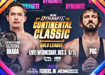 All Elite Wrestling amplía la cartelera del episodio de AEW Dynamite 3 de diciembre de 2025