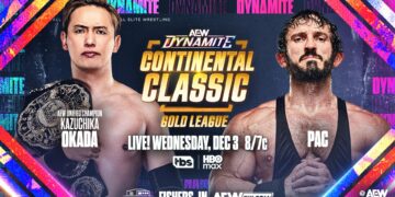 All Elite Wrestling amplía la cartelera del episodio de AEW Dynamite 3 de diciembre de 2025