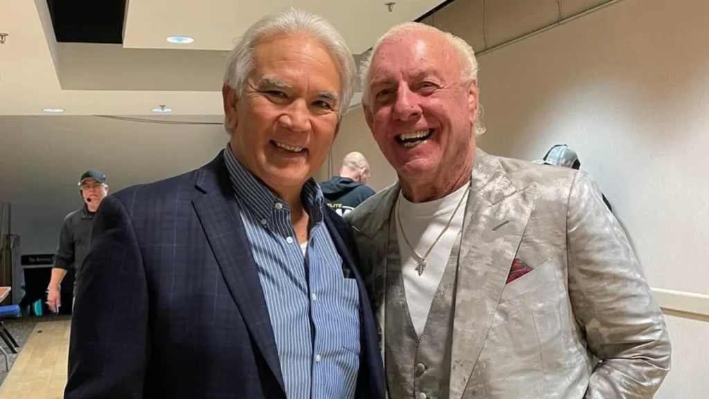 Ric Flair y Ricky Steamboat estarán en AEW Dynamite Blood & Guts 2025