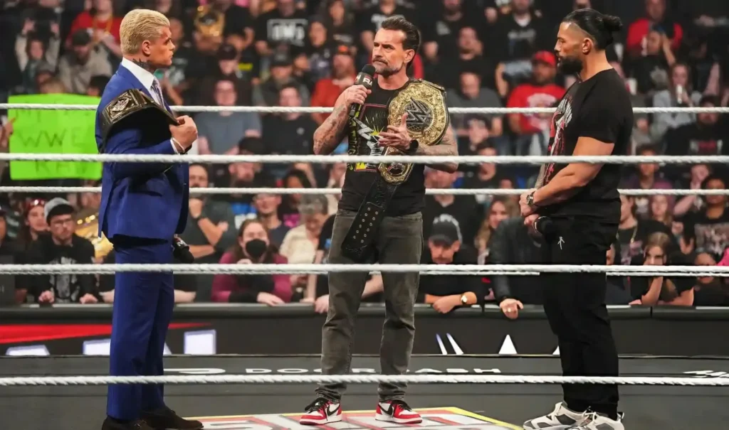 WWE fija rumbo a WrestleMania 42 con dos combates mundiales: Cody vs. Roman y CM Punk vs. Bron Breakker
