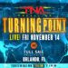 Cartelera TNA Turning Point 2025 actualizada
