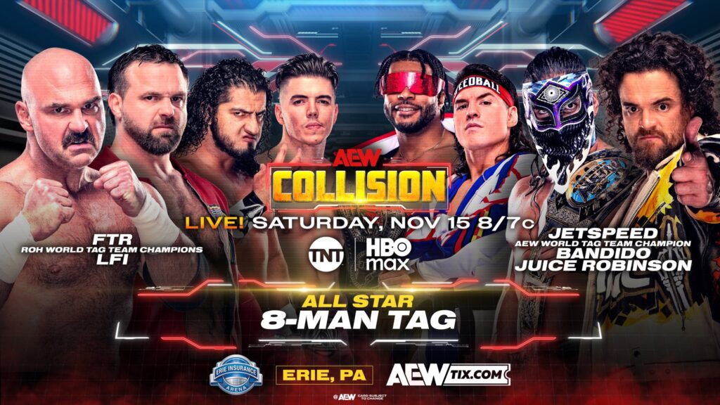 Previa AEW Collision 15 de noviembre de 2025 Previa AEW Collision 15 de noviembre de 2025