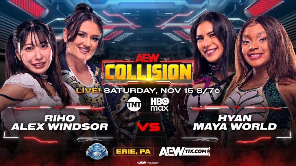 Previa AEW Collision 15 de noviembre de 2025 Previa AEW Collision 15 de noviembre de 2025