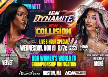 All Elite Wrestling amplía la cartelera del episodio de AEW Dynamite + AEW Collision 19 de noviembre de 2025