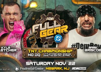 Apuestas AEW Full Gear 2025: Kyle Fletcher vs. Mark Briscoe
