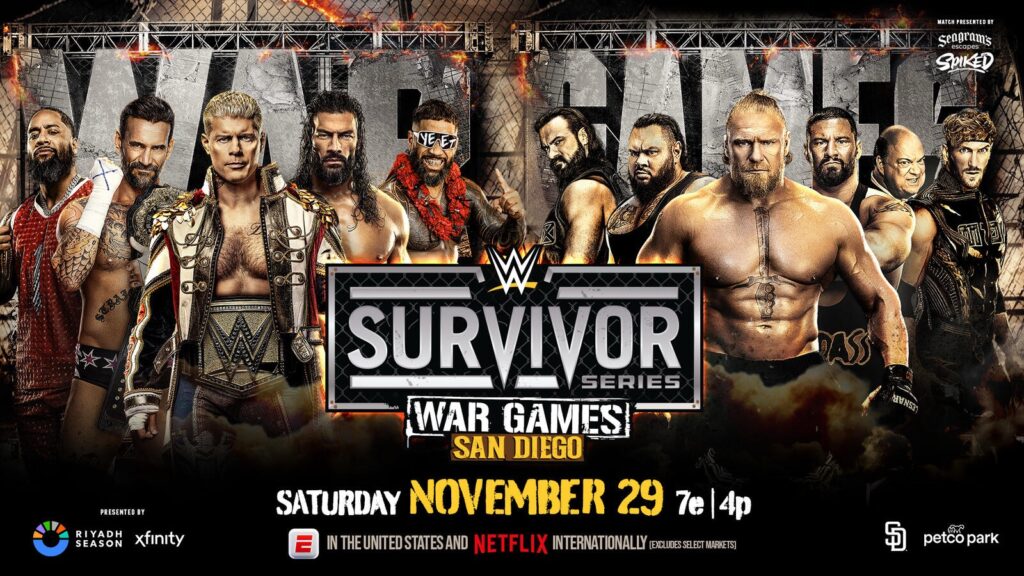Apuestas WWE Survivor Series WarGames 2025: WarGames masculino Apuestas WWE Survivor Series WarGames 2025: WarGames masculino