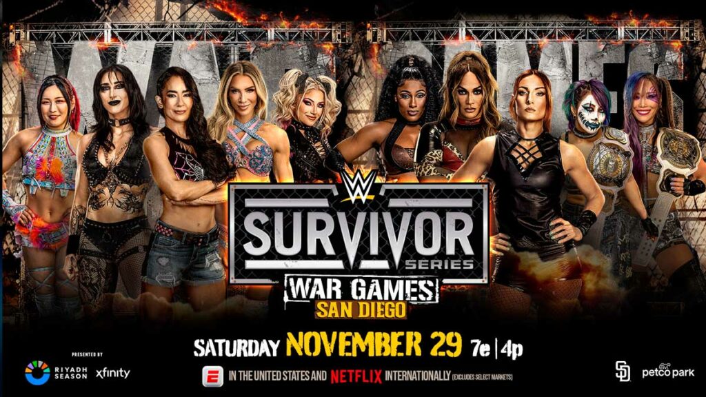 Survivor Series War Games 2025 femenino