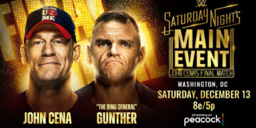 John Cena luchará ante Gunther en su combate de retiro en Saturday Night’s Main Event John Cena luchará ante Gunther en su combate de retiro en Saturday Night’s Main Event