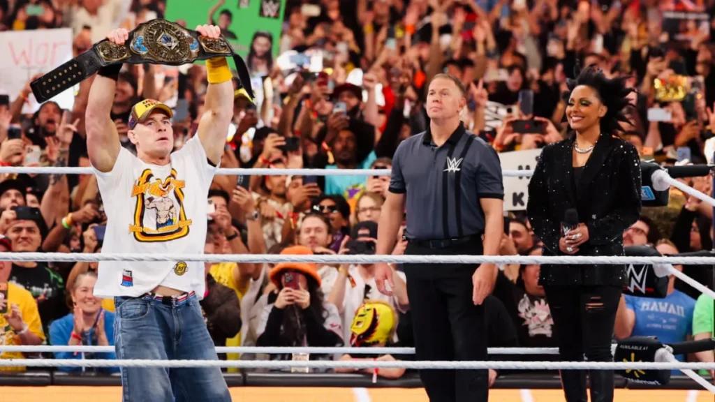 John Cena agradece a Alicia Taylor por su labor durante su gira de despedida