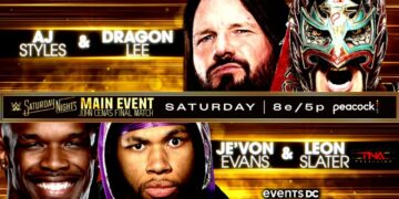 AJ Styles y Dragon Lee lucharán ante Je’Von Evans y Leon Slater en Saturday Night’s Main Event