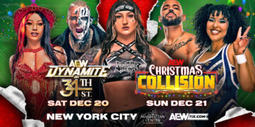 AEW anuncia la cartelera provisional del show de Holiday Bash 17 de diciembre de 2025 AEW anuncia la cartelera provisional del show de Dynamite Holiday Bash 17 de diciembre de 2025